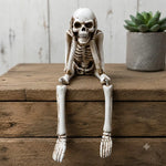Skeleton Figurine Set of 3 Resin Three Wise Design