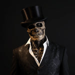 Skeleton Mask Full-Face Anatomical Design Breathable & Ventilated Latex Silicone