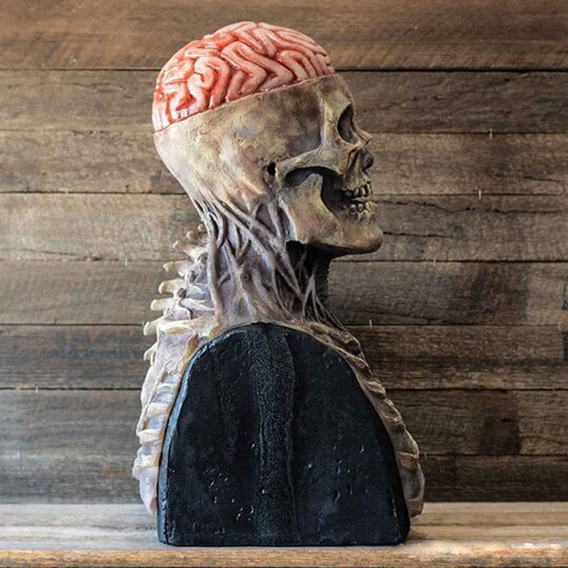 Skeleton Mask Full-Head Silicone & Latex Elastic Fit
