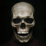 Skeleton Mask Full-Head Silicone & Latex Elastic Fit