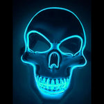 Skeleton Mask LED Color-Changing 10 Colors, 4 Modes