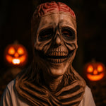 Skeleton Mask Realistic Design Breathable Fit Matching Hat Optional