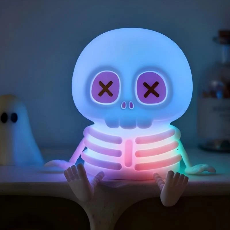 Skeleton Night Light Tap-Control Rechargeable USB-C LED
