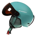 Ski Helmet Lightweight Adjustable Breathable Removable Goggles & Chin Cushion