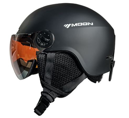 Ski Helmet Lightweight Adjustable Breathable Removable Goggles & Chin Cushion
