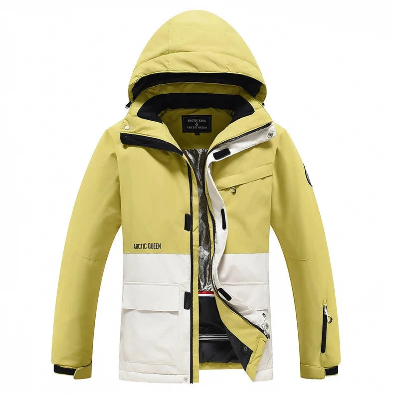 Ski Jacket & Pants Set Waterproof Insulated for -22°F Weather