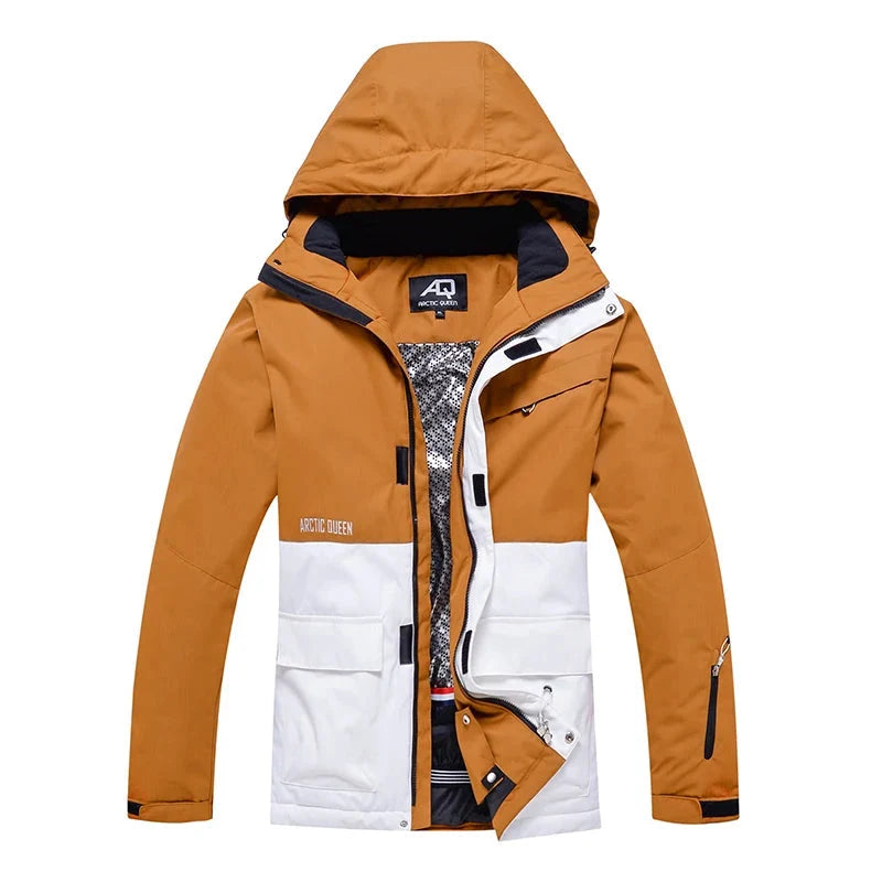 Ski Jacket & Pants Set Waterproof Insulated for -22°F Weather
