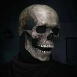 Skull Mask Full-Head Latex Movable Jaw Anatomical Design