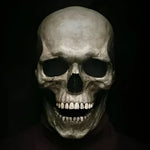 Skull Mask Latex Movable Jaw Breathable Openings