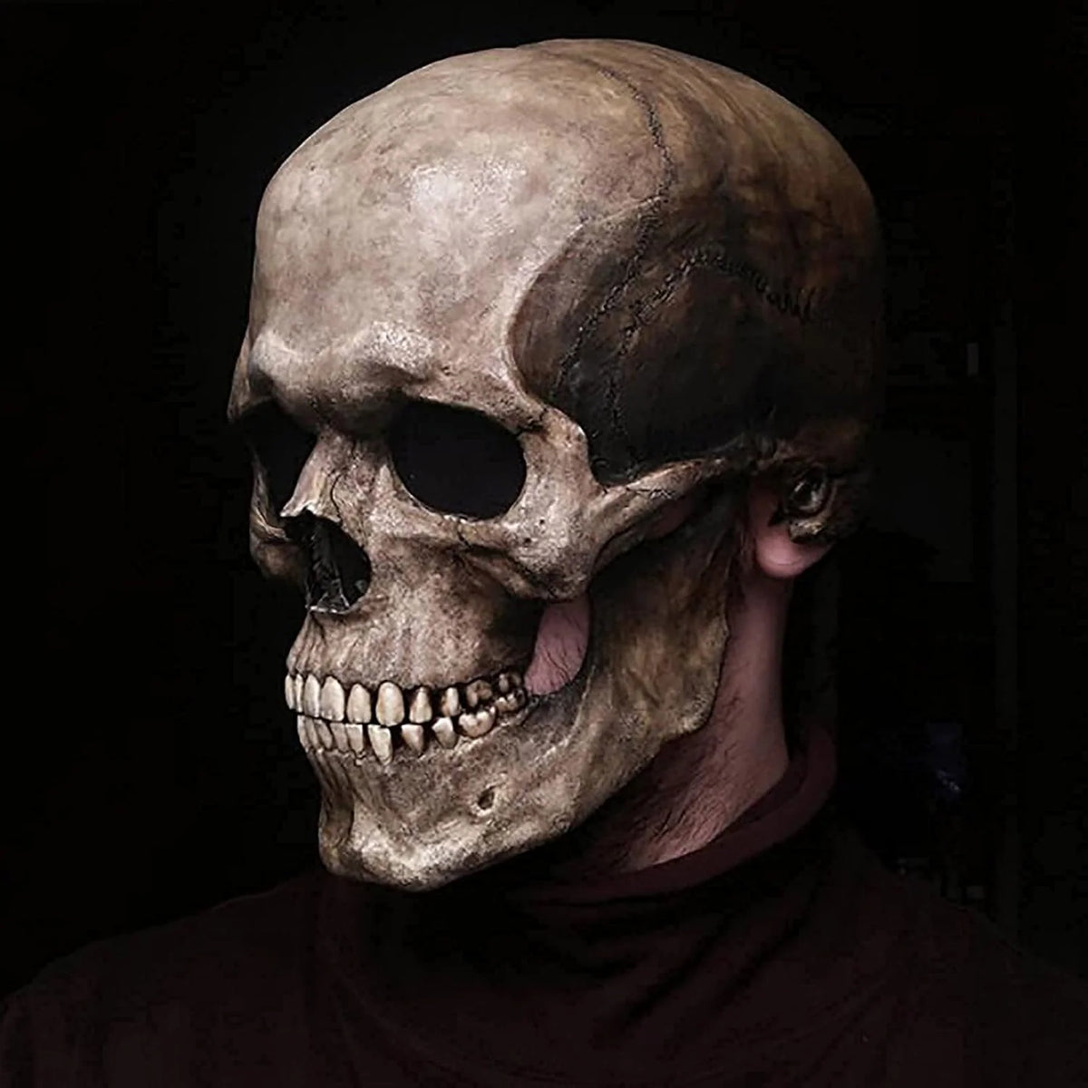 Skull Mask Realistic Latex Breathable Comfort