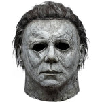 Slasher Mask Natural Latex Full Head Coverage Attached Hair