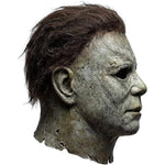 Slasher Mask Natural Latex Full Head Coverage Attached Hair
