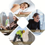 Sleep Earplugs Superior Noise Reduction Reusable Silicone