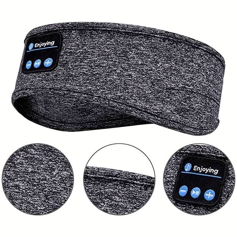 Sleep Headband Bluetooth Speakers Soft Breathable 10-Hour Playback