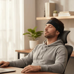 Sleep Headband Headphones Flat Speakers 14-Hour Battery