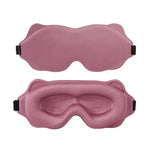 Sleep Mask Contoured Light-Blocking Memory Foam Pressure-Free Fit