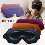 Sleep Mask Contoured Light-Blocking Memory Foam Pressure-Free Fit