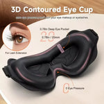 Sleep Mask Contoured Light-Blocking Memory Foam Pressure-Free Fit