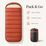 Sleeping Bag 3-Season Extra-Wide Cotton Fill