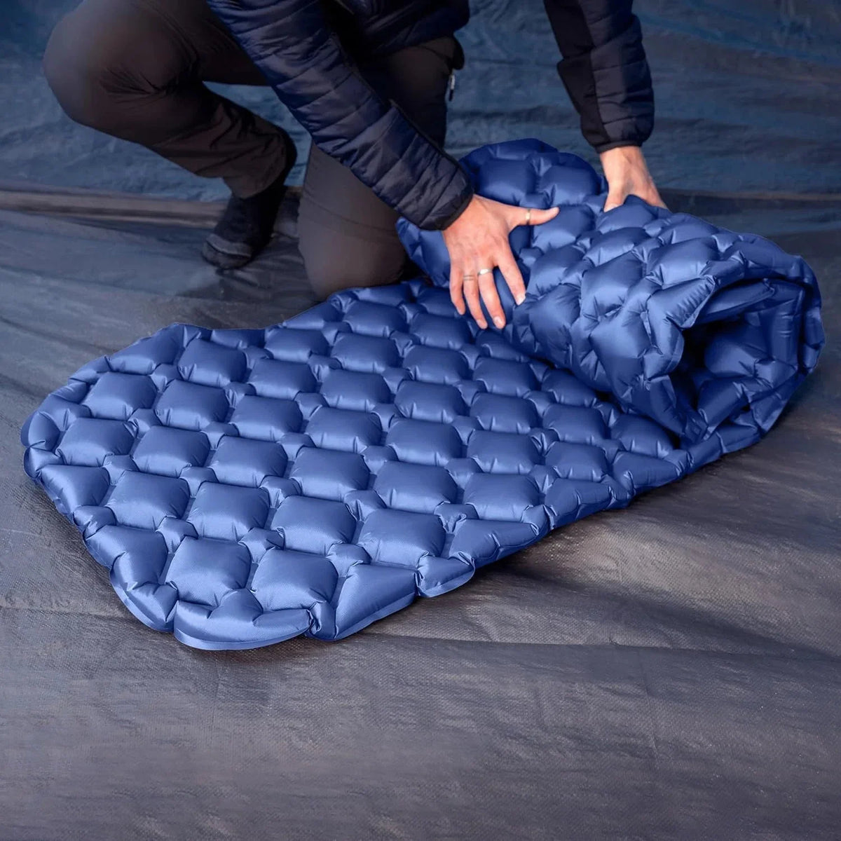 Sleeping Pad Ultralight & Compact Quick-Inflate Waterproof
