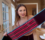 Slimming Belt Red Light Therapy Rechargeable Adjustable Fit