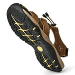 Slip-On Sandals Breathable Cushioned Sole Elastic Band