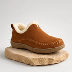 Slip-On Shoes Fleece-Lined Arch Support High-Traction Sole