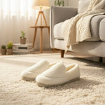 Slip-On Shoes Lamb Wool Lined Warm Winter Comfort