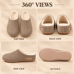 Slippers Orthopedic Arch Support Plush Lining Cushioned Sole