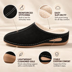 Slippers Orthopedic Arch Support Plush Lining Cushioned Sole