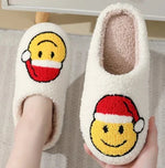 Slippers Plush Lined Non-Slip TPR Sole