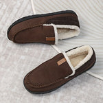 Slippers Synthetic Wool Warm Loafer Design Machine Washable
