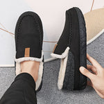 Slippers Synthetic Wool Warm Loafer Design Machine Washable