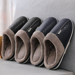 Slippers with Plush Lining, Cushioned EVA Sole, and Slip-On Design