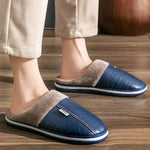 Slippers with Plush Lining, Cushioned EVA Sole, and Slip-On Design