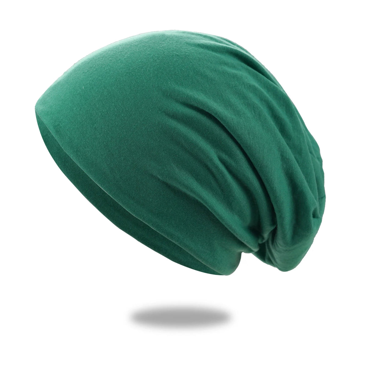 Slouch Beanie Breathable Stretch Cotton Blend