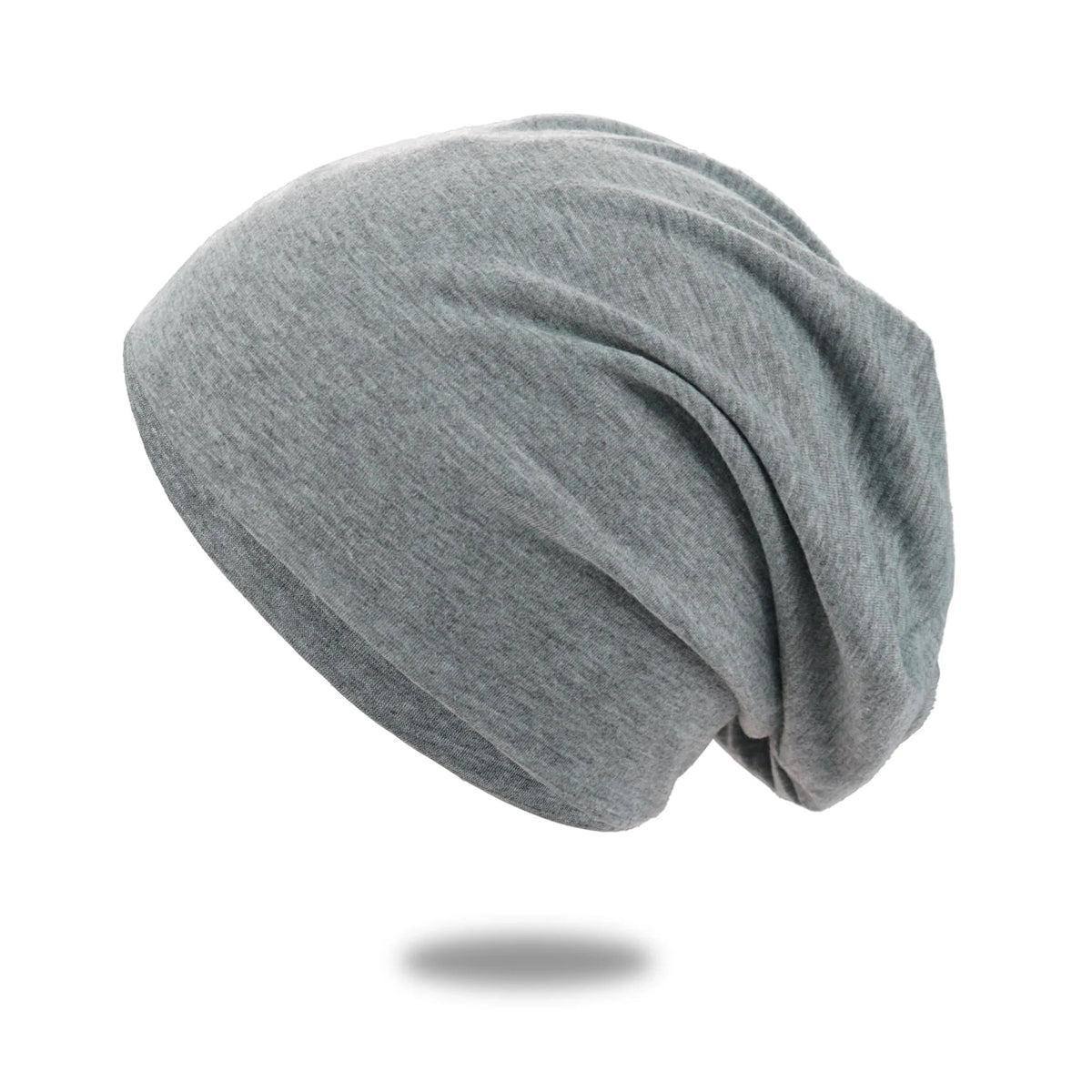 Slouch Beanie Breathable Stretch Cotton Blend