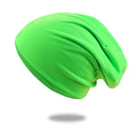 Slouch Beanie Breathable Stretch Cotton Blend