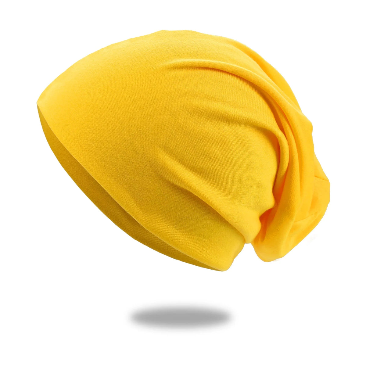 Slouch Beanie Breathable Stretch Cotton Blend