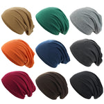 Slouch Beanie Breathable Stretch Cotton Blend