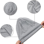Slouch Beanie Breathable Stretch Cotton Blend