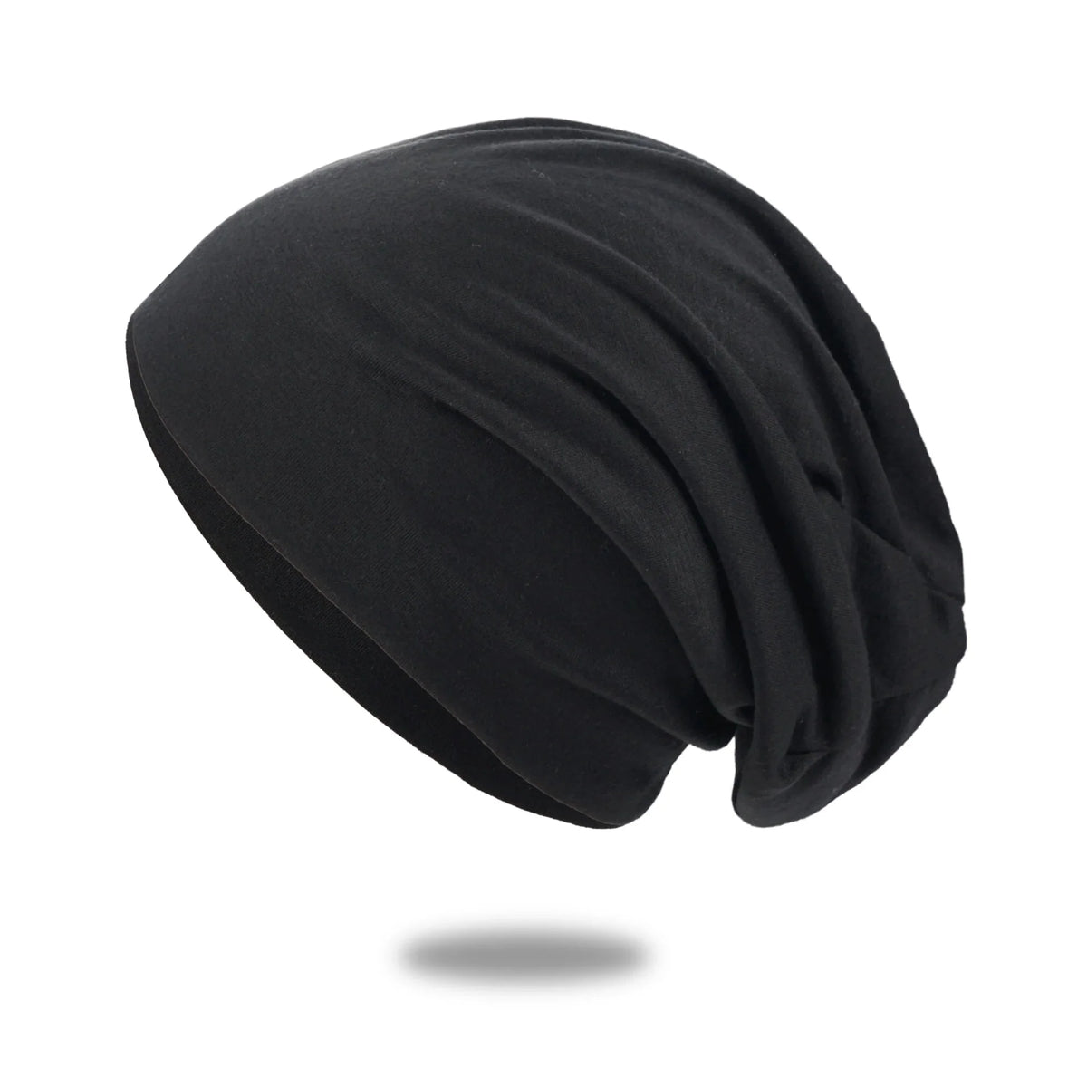 Slouch Beanie Breathable Stretch Cotton Blend