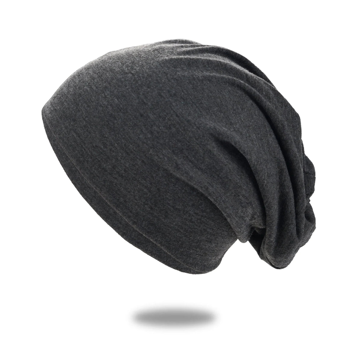 Slouch Beanie Breathable Stretch Cotton Blend