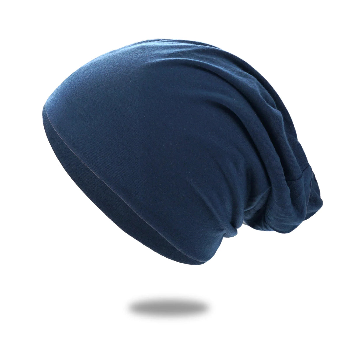 Slouch Beanie Breathable Stretch Cotton Blend