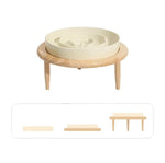 Slow Feeder Bowl Ceramic Maze Design Dishwasher-Safe