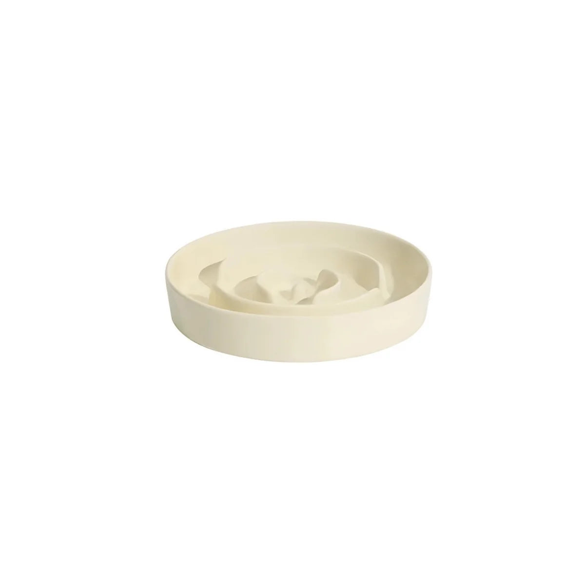 Slow Feeder Bowl Ceramic Maze Design Dishwasher-Safe