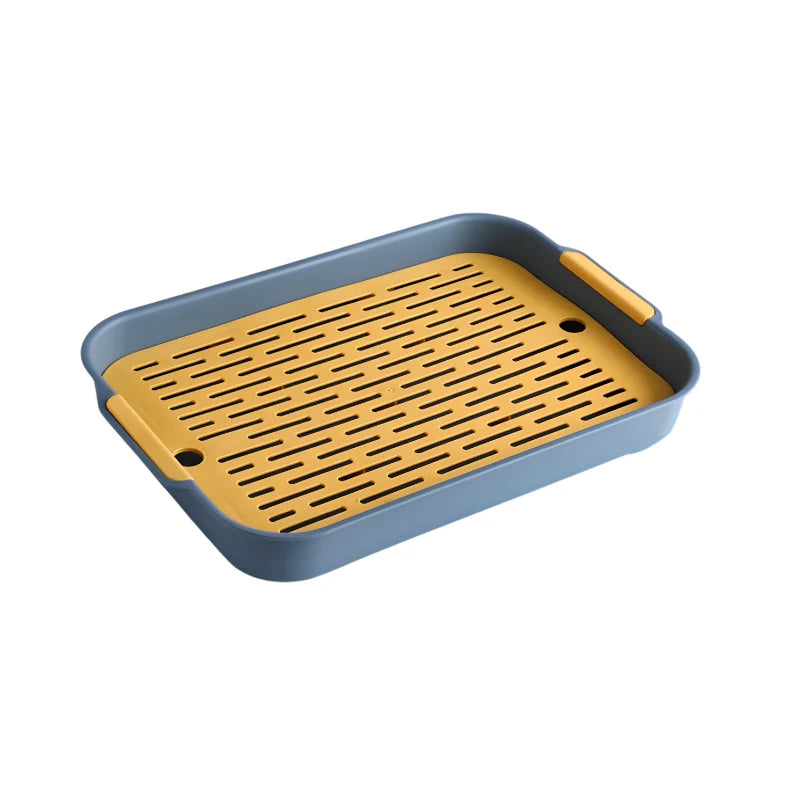 Small Pet Toilet Tray Double-Layer Anti-Odor Removable Base