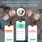 Smart Ring Waterproof Sleep & Heart Rate Tracking