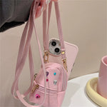 Smartphone Case Coin Pocket Crossbody Strap