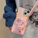 Smartphone Case Coin Pocket Crossbody Strap